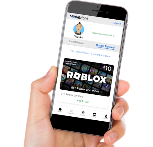 Rewards Screen App on Phone